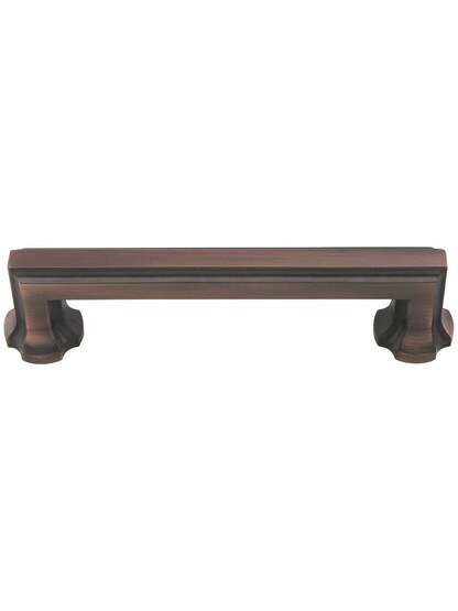 Empire Cabinet Pull - 4 inch Center-to-Center in Empire Bronze.